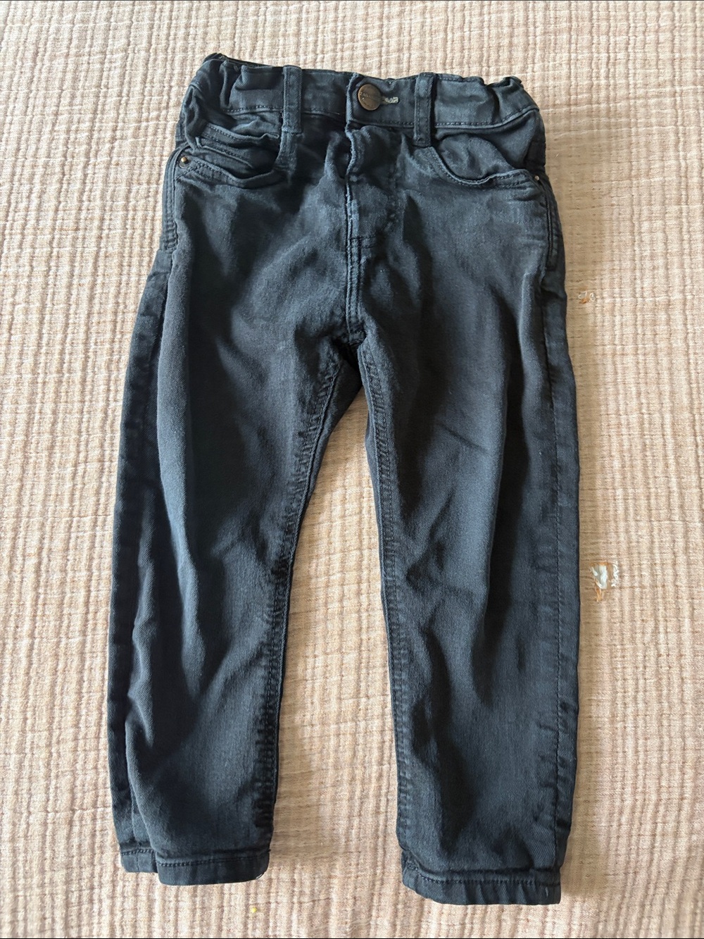 ZARA Black Skinny Infant Jeans